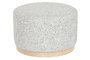 DKD Home Decor Descalzadora Poliester Gris Claro