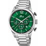 Reloj Hombre Lotus 18688/4 Verde Plateado