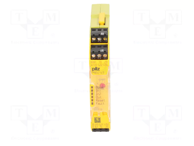 Pilz PNOZ s3 24VDC 2n/o 750103 Relé de seguridad Pilz PNOZ s3 24VDC 2n/o 750103 Relé de seguridad