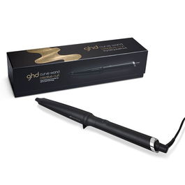 GHD Rizador Curve Creative Curl con Tecnología Tri-Zone para Rizos Saludables y Duraderos, Barril Cónico 28-23mm