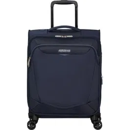 American Tourister Maleta de Cabina SummerRide Spinner 55cm 55x40x23cm Azul Marino 4 Ruedas Dobles TSA Recyclex 149498-1596