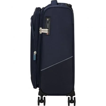 American Tourister Maleta de Cabina SummerRide Spinner 55cm 55x40x23cm Azul Marino 4 Ruedas Dobles TSA Recyclex 149498-1596 American Tourister Maleta de Cabina SummerRide Spinner 55cm 55x40x23cm Azul Marino 4 Ruedas Dobles TSA Recyclex 149498-1596