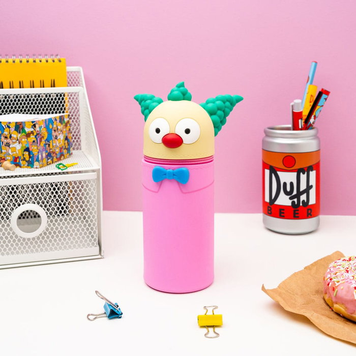 Los Simpson Estuche para lápices 3D Krusty el payaso