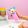 ERIK Portatodo 3D Krusty El Payaso Los Simpsons Silicona Cremallera Base Extensible 17x6,5cm