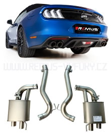 Remus Escape Trasero Cat-back para Ford Mustang 5.0l con Válvulas