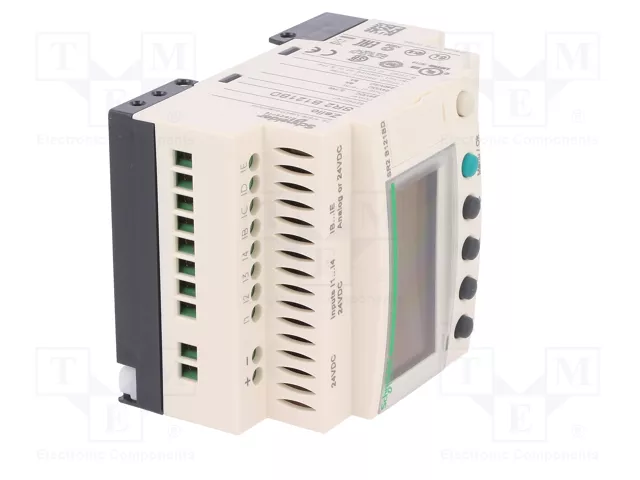 SCHNEIDER ELECTRIC Zelio Logic SR2B121BD Relé Programable Compact SCHNEIDER ELECTRIC Zelio Logic SR2B121BD Relé Programable Compact