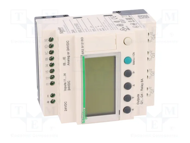SCHNEIDER ELECTRIC Zelio Logic SR2B121BD Relé Programable Compact SCHNEIDER ELECTRIC Zelio Logic SR2B121BD Relé Programable Compact
