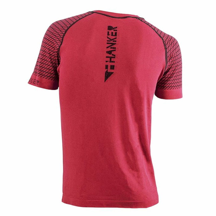 Camiseta de Manga Corta Hombre Hanker Rojo
