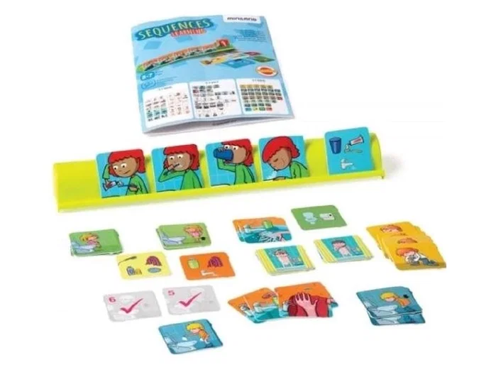 Miniland Learning Sequences Hygiene Habits para 3-6 años Miniland Learning Sequences Hygiene Habits para 3-6 años