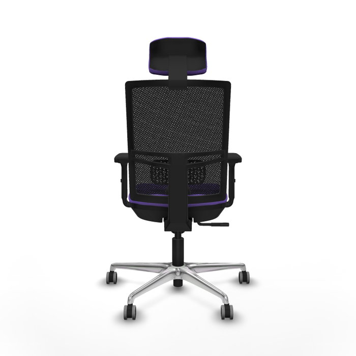 PIQUERAS Y CRESPO Silla de oficina Yunquera con Mecanismo Sincro, Lila y Negro PIQUERAS Y CRESPO Silla de oficina Yunquera con Mecanismo Sincro, Lila y Negro