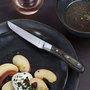 Set 6 Cuchillos Steaks Acero Inoxidable Achille Bois Amefa 23x2,4x1,5 cm