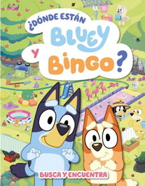 BEASCOA Bluey. Actividades - ¿Dónde están Bluey y Bingo? (Edición en español)