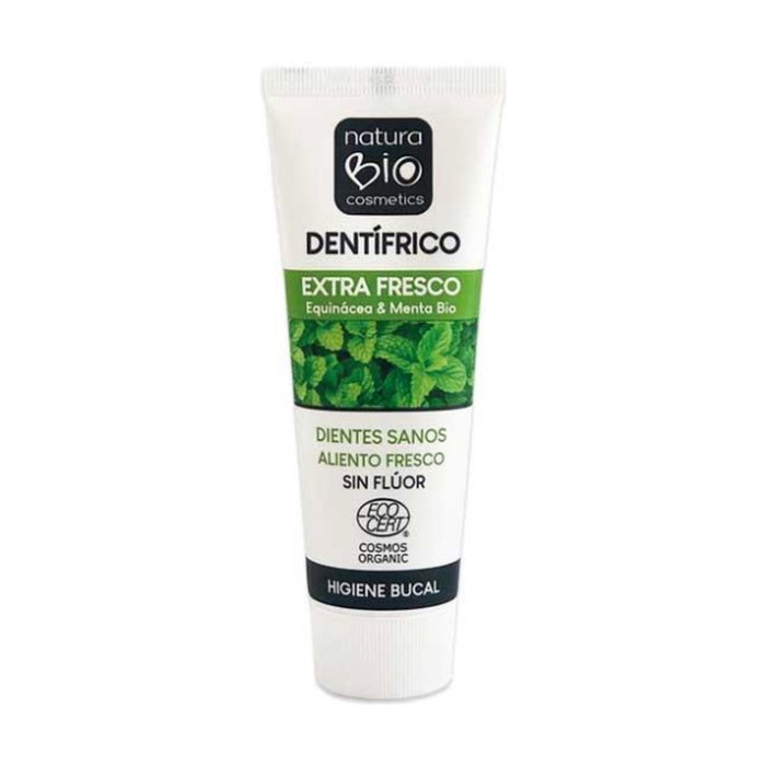 NaturaBIO Dentífrico Extra Fresco Equinácea y Menta Bio 75ml NaturaBIO Dentífrico Extra Fresco Equinácea y Menta Bio 75ml