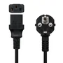 Nanocable Cable de Alimentación CPU CEE7/7 a C13 de 10m, Negro