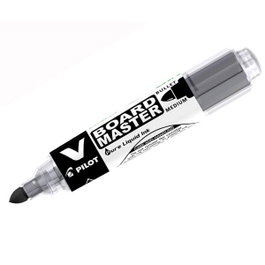 Pilot Vboard Master Begreen Marcador para pizarra recargable negro punta cónica 2,3mm