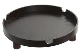 DKD Home Decor Centro de Mesa MDF 40x40x9 Marrón Oscuro