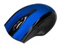 Q-connect Ratón óptico inalámbrico 1000 DPI azul