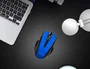 Q-connect Ratón óptico inalámbrico 1000 DPI azul