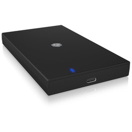 ICY BOX IB-200T-C3 Caja externa para SSD 2.5 SATA USB Tipo C Negro