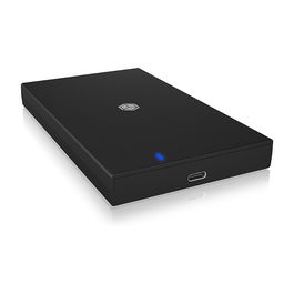 ICY BOX IB-200T-C3 Carcasa Externa SSD 2.5" SATA USB 3.2 Gen 1 Tipo C Negra