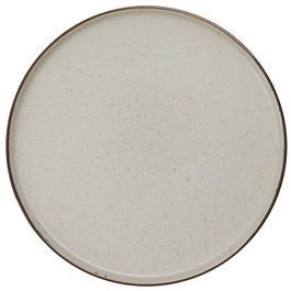 Day Plato Llano Natural Diámetro 26,5 cm con Esmaltado Reactivo Único