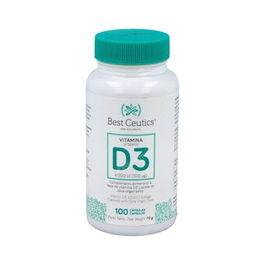 BEST CEUTICS Vitamina D3 4000 UI 100 Cápsulas