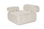 Atelier Del Sofa Sofá 1 Plaza Doblo L1 Crema