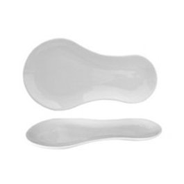 Summa Fuente Tortilla Triana de porcelana para vajilla - 21 x 11.5 cm (Set de 6)