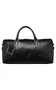 dbramante1928 Kastrup Bolso de Mano de Cuero Negro Unisex con Cremallera y Asa Extraíble