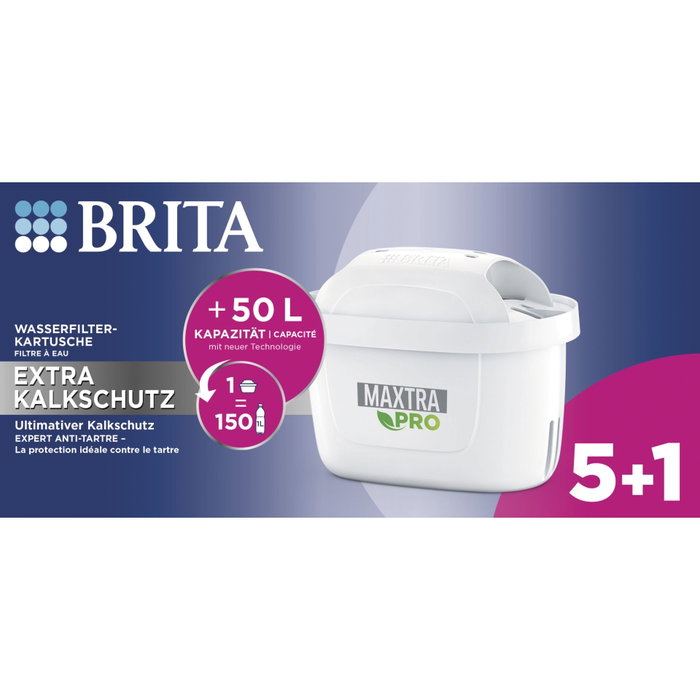 Brita MAXTRA PRO Extra Lime Protection 5+1 Brita MAXTRA PRO Extra Lime Protection 5+1