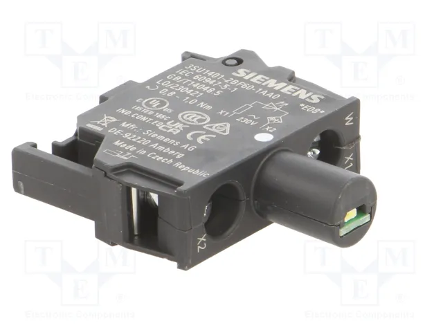 SIEMENS Elemento iluminador LED 22mm SIRIUS ACT blanco