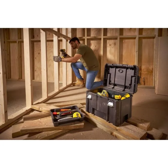 Stanley FMST1-75796 Baúl Organizador PRO-STACK 23 L 30 kg de Carga