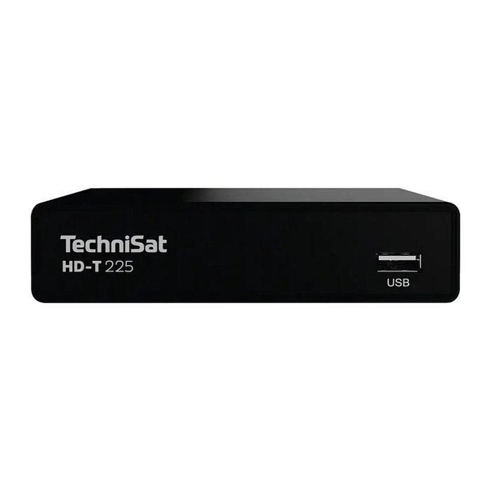 TechniSat HD-T 225 Receptor DVB-T2 HD Negro H.265 HEVC con HDMI, Scart, USB y EPG TechniSat HD-T 225 Receptor DVB-T2 HD Negro H.265 HEVC con HDMI, Scart, USB y EPG