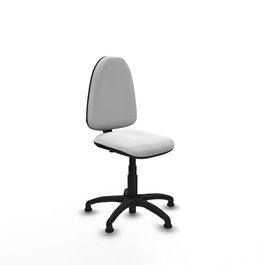 PIQUERAS Y CRESPO Silla de oficina Aýna Blanca sin brazos