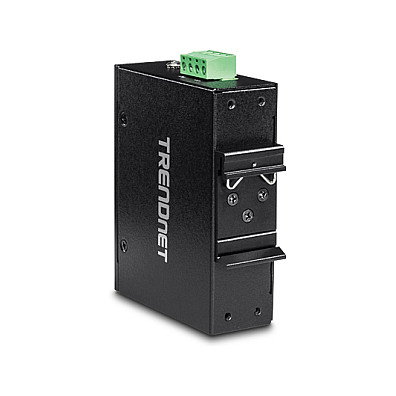 TRENDnet TI-PF11SFP Convertidor de medios industrial SFP a Gigabit PoE+