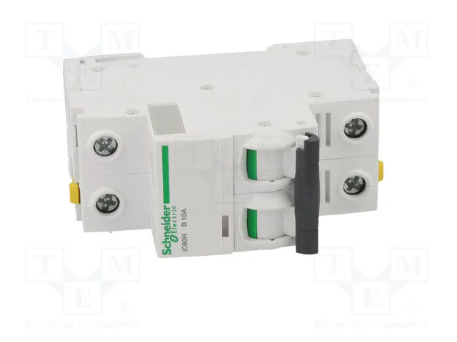 SCHNEIDER ELECTRIC Interruptor magnetotérmico ACTI9 iC60H 10A 2 polos SCHNEIDER ELECTRIC Interruptor magnetotérmico ACTI9 iC60H 10A 2 polos