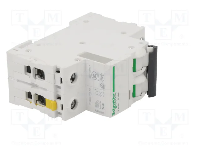 SCHNEIDER ELECTRIC Interruptor magnetotérmico ACTI9 iC60H 10A 2 polos SCHNEIDER ELECTRIC Interruptor magnetotérmico ACTI9 iC60H 10A 2 polos