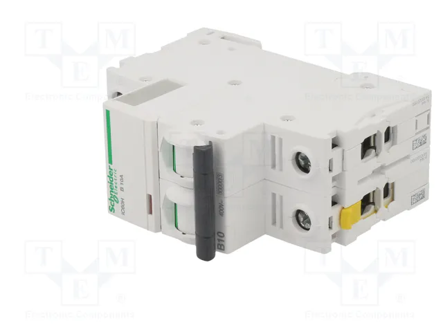 SCHNEIDER ELECTRIC Interruptor magnetotérmico ACTI9 iC60H 10A 2 polos SCHNEIDER ELECTRIC Interruptor magnetotérmico ACTI9 iC60H 10A 2 polos