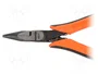 BAHCO Alicates de punta semiredonda fosfatados de 135 mm