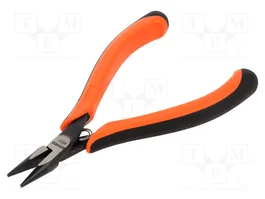 BAHCO Alicates de punta semiredonda fosfatados de 135 mm