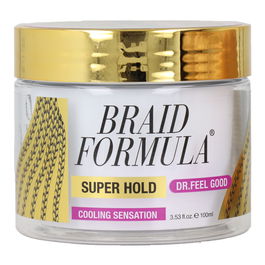 Ebin New York Braid Formula Dr. Feel Good Gel para Trenzas 100 ml Refrescante