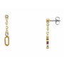 Tommy Hilfiger Pendientes Dorados de Acero Inoxidable