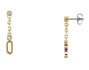 Tommy Hilfiger Pendientes Dorados de Acero Inoxidable