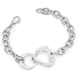Morellato Pulsera Senza Fine SKT03 en Acero Inoxidable Gris