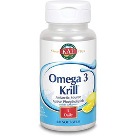 Solaray Omega 3 Krill 60 cápsulas