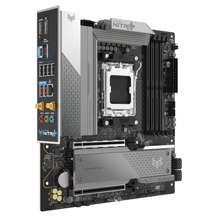 Sapphire AM5 SAPPHIRE NITRO+ B850M WiFi Placa Base