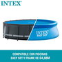 Intex Cobertor Solar Piscina Easy Set/Frame Diámetro 488 cm PVC