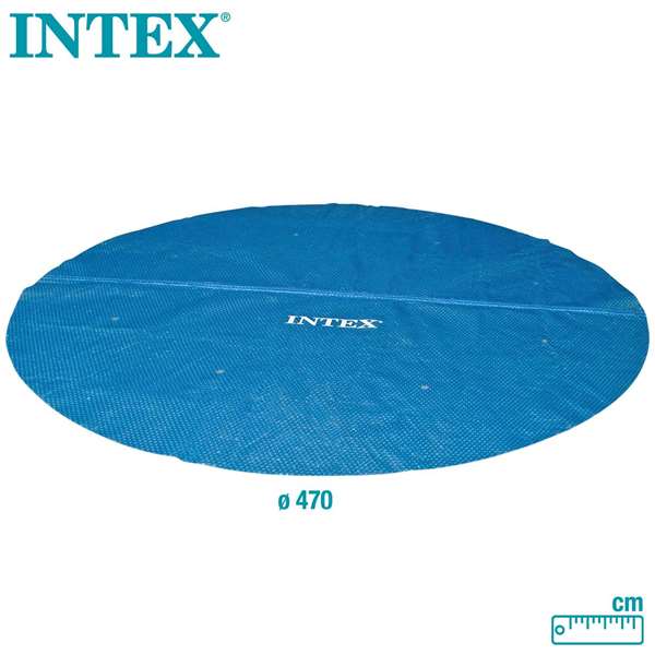 Intex Cobertor Solar Piscina Easy Set/Frame Diámetro 488 cm PVC