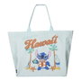 Cerdá Bolsa Shopping XL Stitch Disney Turquesa