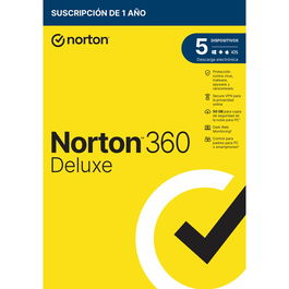 Norton 360 Deluxe Antivirus Seguridad Online VPN Control Parental 50 Dispositivos Español